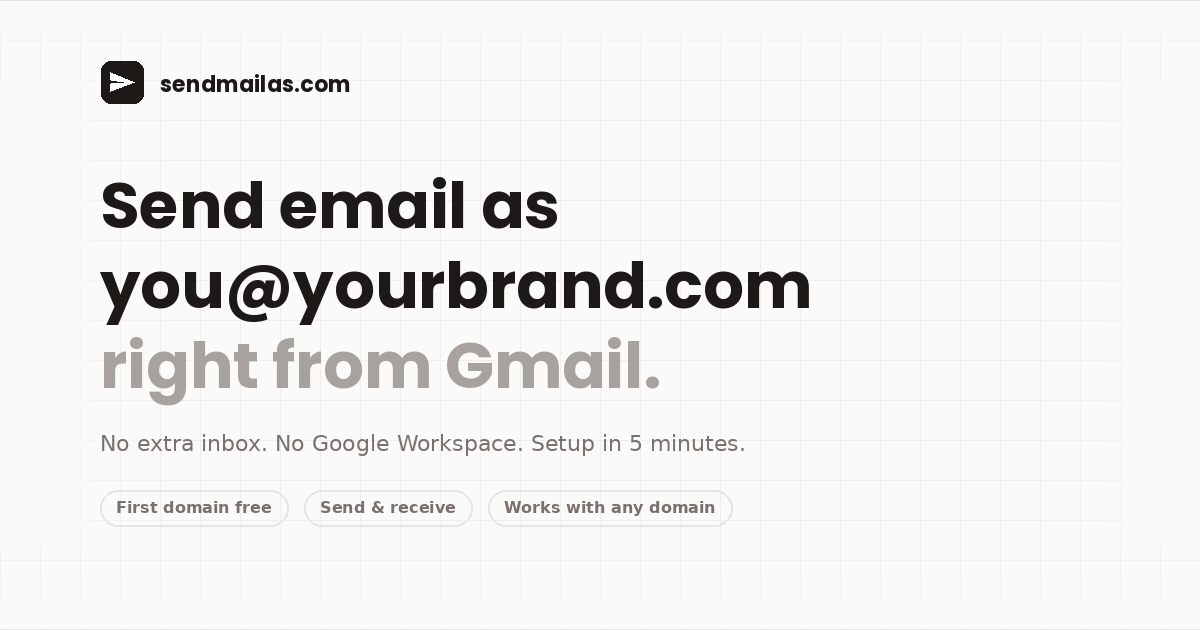 SendMailAs thumbnail